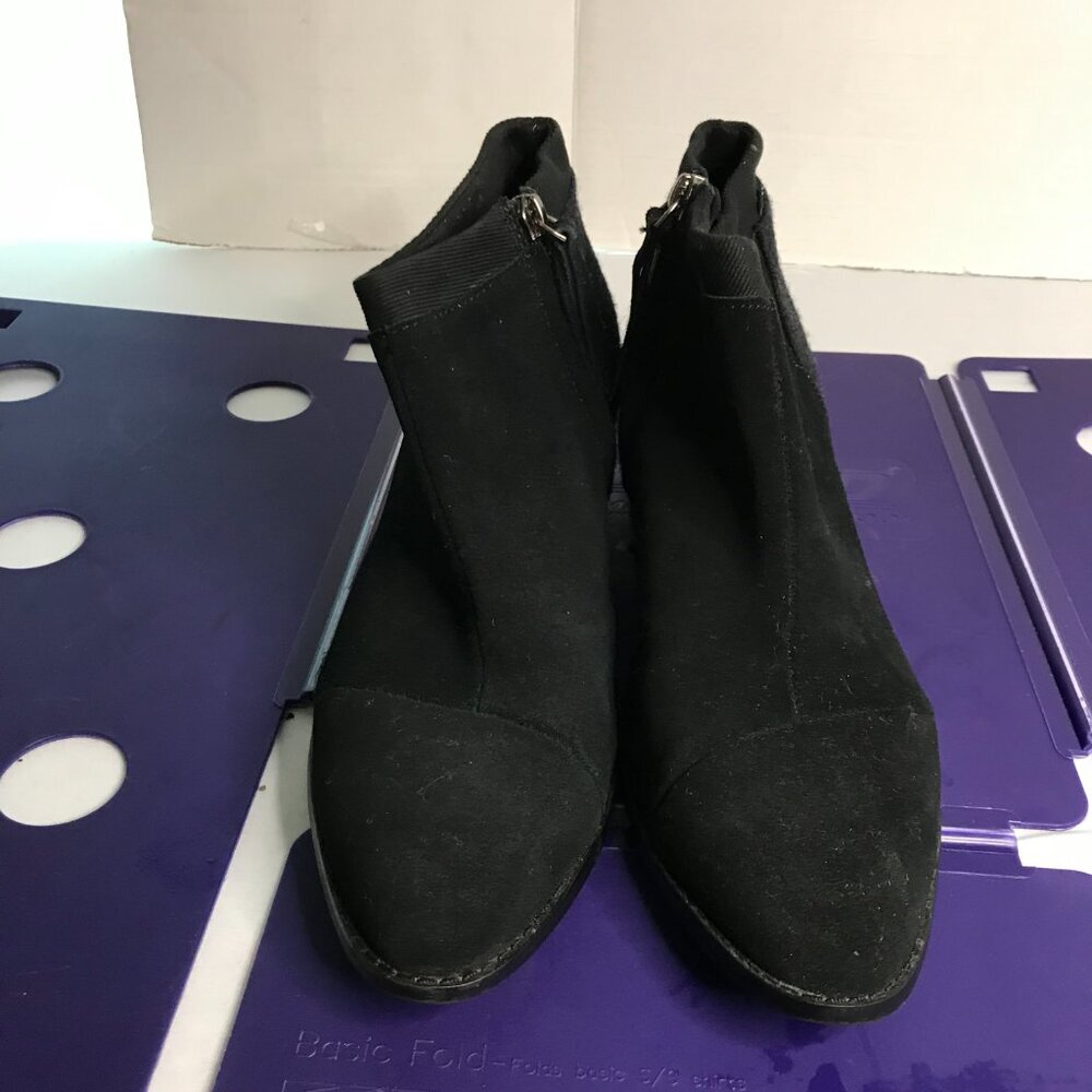 TOMS DESERT WOMENS ANKLE BOOTS SUEDE SIZE 9.5 - Picture 3 of 8